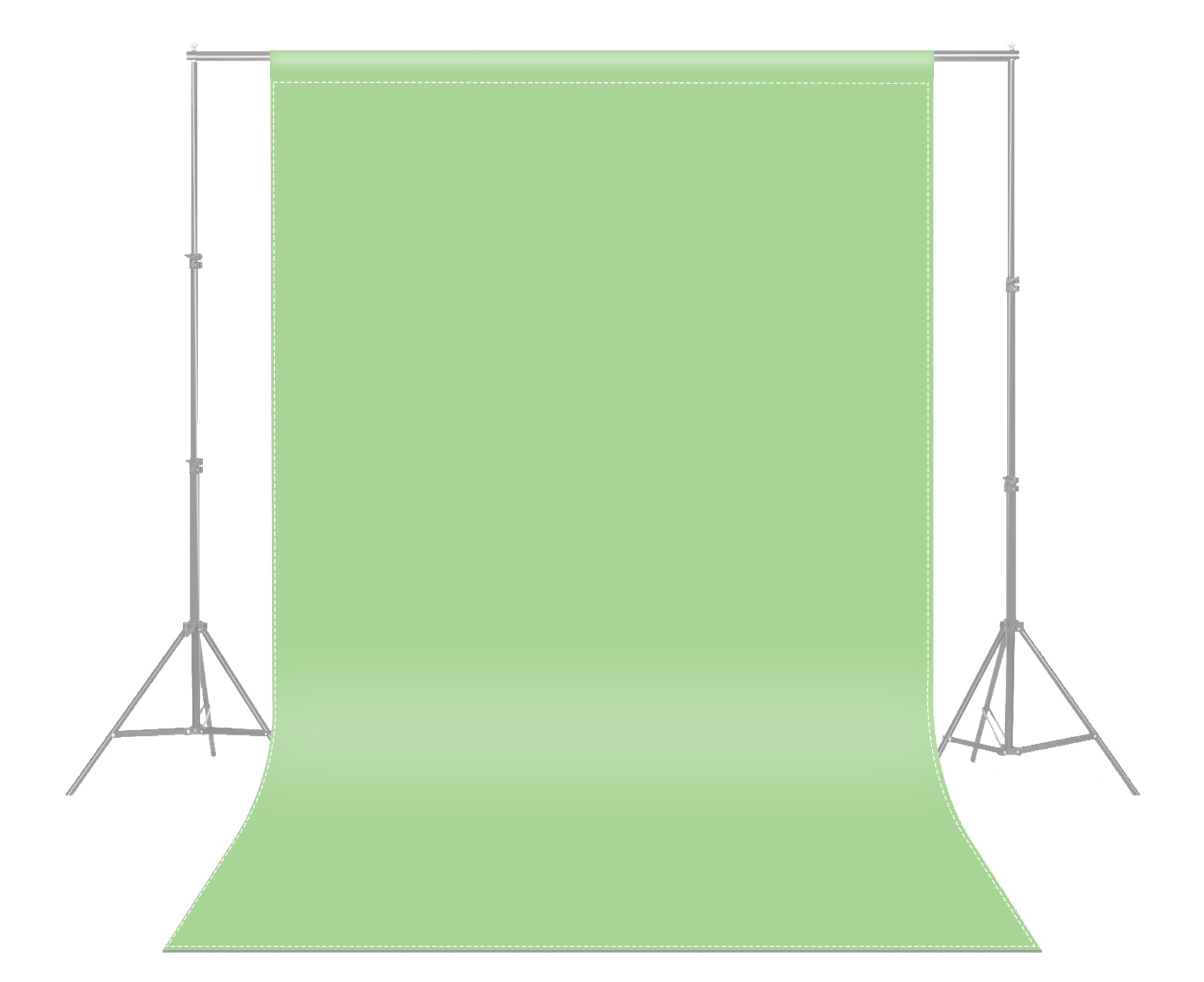 Avezano Green Solid Colour Backdrop For Photography-AVEZANO